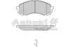 Комплект тормозных колодок, дисковый тормоз ASHUKI S01147 (фото 1)