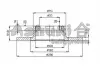 Тормозной диск ASHUKI S01601 (фото 1)