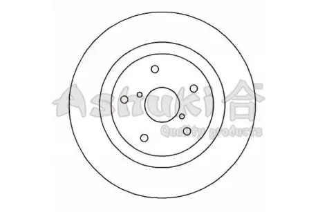 Тормозной диск ASHUKI S01630