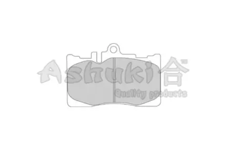 комплект тормозных колодок, дисковый тормоз ASHUKI T11288