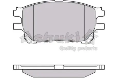 Комплект тормозных колодок, дисковый тормоз ASHUKI T11290