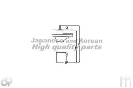 Амортизатор ASHUKI T35045