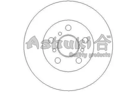 Тормозной диск ASHUKI T60290