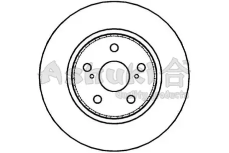 Тормозной диск ASHUKI T60303