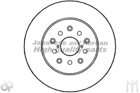 Тормозной диск ASHUKI T60305HD