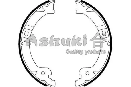 Комплект тормозных колодок ASHUKI US104108