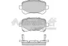 Комплект тормозных колодок, дисковый тормоз ASHUKI US104259 (фото 1)