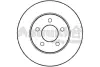 Тормозной диск ASHUKI US104307 (фото 1)