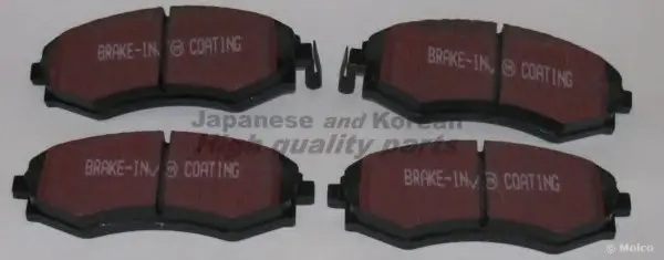 Комплект тормозных колодок, дисковый тормоз ASHUKI Y02901A (фото 1)