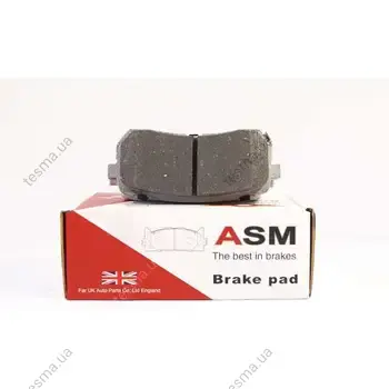 Колодки тормозные задние ASM FR257018 (фото 1)