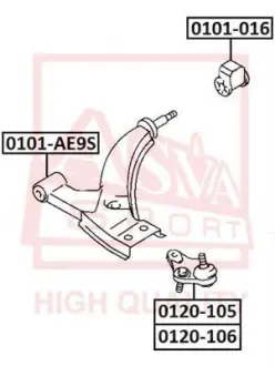 Автозапчасть ASVA 0101016