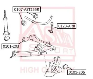 Автозапчасть ASVA 0101203