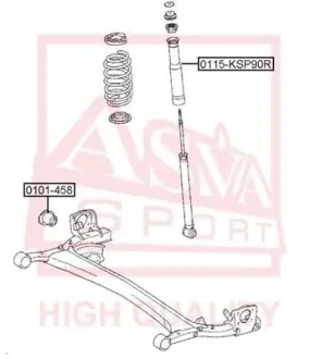 Автозапчасть ASVA 0101458