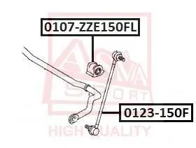 Автозапчасть ASVA 0123-150F