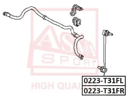 Автозапчасть ASVA 0223T31FL