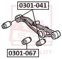 Автозапчасть ASVA 0301041