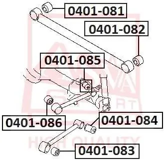 Автозапчасть ASVA 0401083