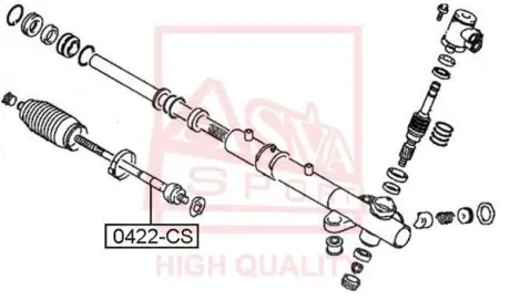 Автозапчасть ASVA 0422CS