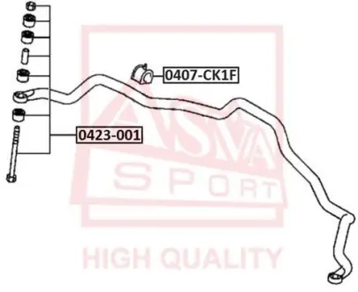 Автозапчасть ASVA 0423001