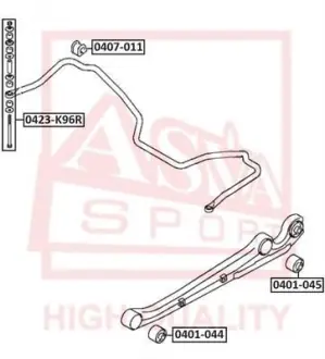 Автозапчасть ASVA 0423K96R