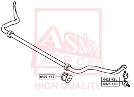 Автозапчасть ASVA 0423KBR