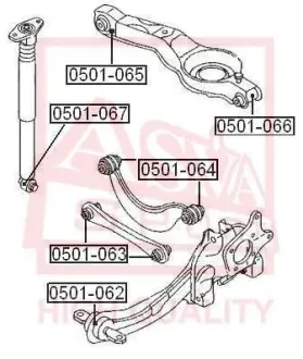 Автозапчасть ASVA 0501-065