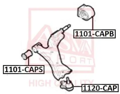 Автозапчасть ASVA 1101CAPB