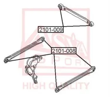 Автозапчасть ASVA 2101009
