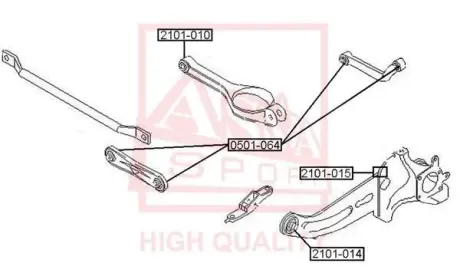 Автозапчасть ASVA 2101010