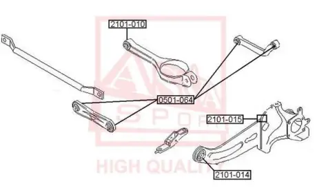 Автозапчасть ASVA 2101014