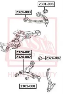 Автозапчасть ASVA 2301008