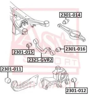 Автозапчасть ASVA 2301012