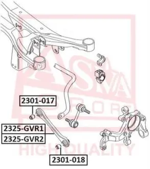 Автозапчасть ASVA 2301018
