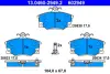 Комплект тормозных колодок, дисковый тормоз ATE 13046029492 (фото 1)