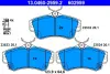 Комплект тормозных колодок, дисковый тормоз ATE 13046029592 (фото 1)