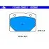 Brake pads. Колодки тормозные, дисковый тормоз ATE 13046029662 (фото 1)