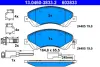 Комплект тормозных колодок, дисковый тормоз ATE 13046038332 (фото 1)