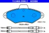 Комплект тормозных колодок, дисковый тормоз ATE 13046039562 (фото 1)