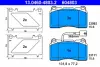 Комплект тормозных колодок, дисковый тормоз ATE 13046048032 (фото 1)