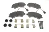 Колодки гальмівні (передні) Citroen Jumper/Fiat Ducato/Peugeot Boxer 2.0-3.0HDi 06- R16 (з датчиком) ATE 13046048112 (фото 1)