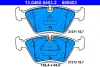Комплект тормозных колодок, дисковый тормоз ATE 13046054032 (фото 1)