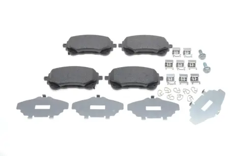 Колодки гальмівні (передні) Toyota Corolla 1.6VVTi/1.8VVTi Hybrid 19- (з аксесуарами) ATE 13.0460-5535.2