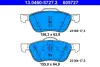 Комплект тормозных колодок, дисковый тормоз ATE 13046057272 (фото 1)