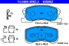Комплект тормозных колодок, дисковый тормоз ATE 13046058522 (фото 1)