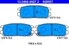 Комплект тормозных колодок, дисковый тормоз ATE 13046059272 (фото 1)