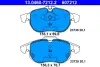 Комплект тормозных колодок, дисковый тормоз ATE 13046072122 (фото 1)