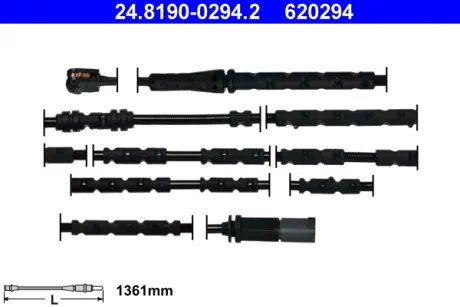 Сигнализатор, износ тормозных колодок ATE 24819002942