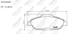 Колодки гальмівні барабанні Peugeot 308 1.4/ 1.6 (07-) Automotor France AUTOMOTOR ABP4357 (фото 1)