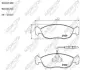 Колодки гальмівні передні Citroen Saxo (96-03)/Xsara (97-05)/Peugeot 106 (91-), 306 (94-01) Automotor France AUTOMOTOR ABP9106 (фото 1)