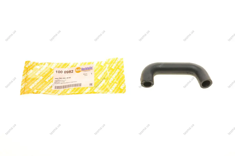 Патрубок вентиляцїї картерних газів MB 190 (W201)/G-class (W463) 82-93 AUTOTECHTEILE 100 0982 (фото 1)
